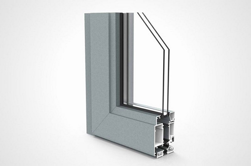 Pintu Casement Aluminium, Buka Keluar, GDM65